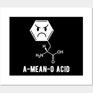 Chemistry Amino Joke Posters and Art